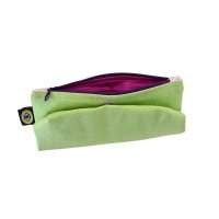 faltbare bunte Kosmetiktasche für unterwegs - der Handtasche Schminke, Slipeinlagen oder Menstruationstasse sicher verstauen